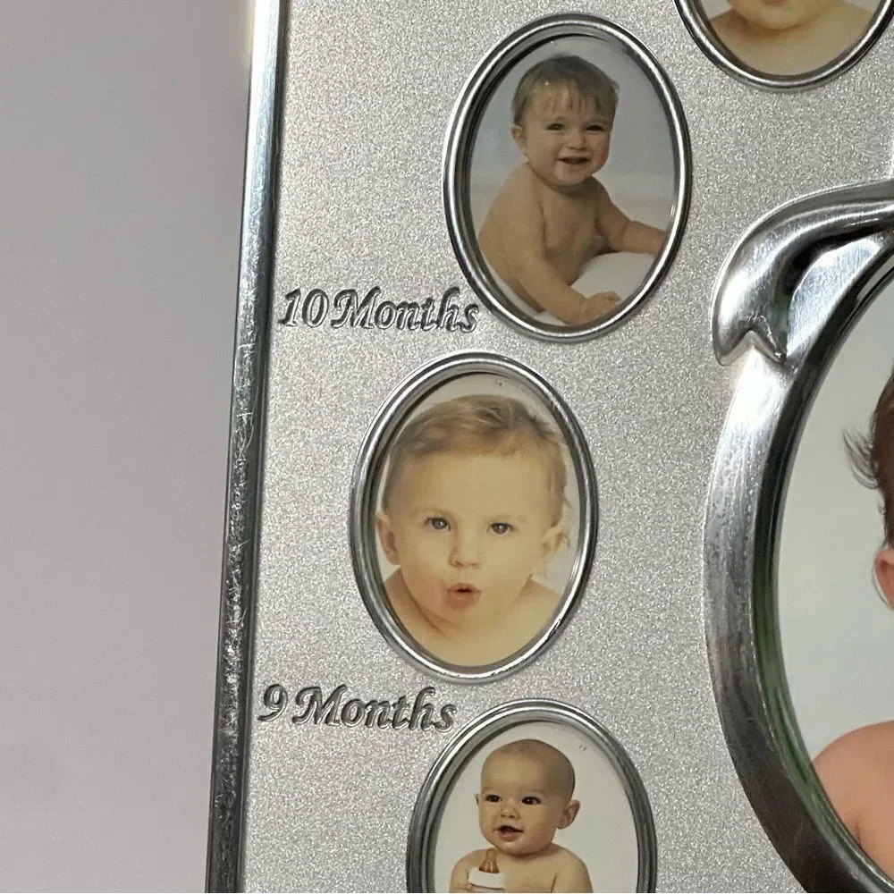 My First Year Baby Photo Frame